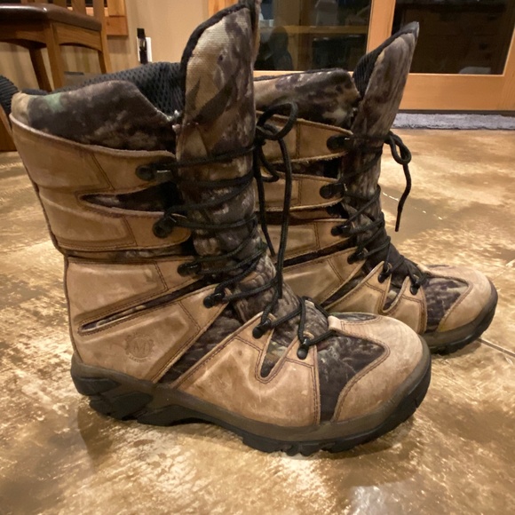 Muck Mens Leather Boots 9.5 main image 4